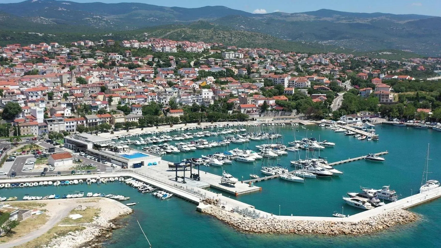 Appartement In Novi Vinodolski Mit Grosser Terrasse Croatia